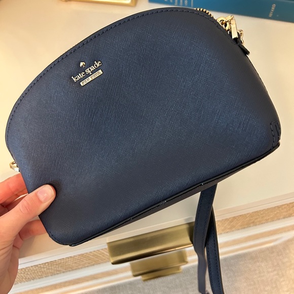 Navy Kate Spade purse - Picture 6 of 9